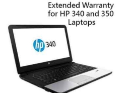 Extended Warranty for HP 340 and 350 Laptops