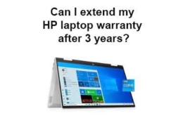 Can I extend my HP laptop warranty after 3 years